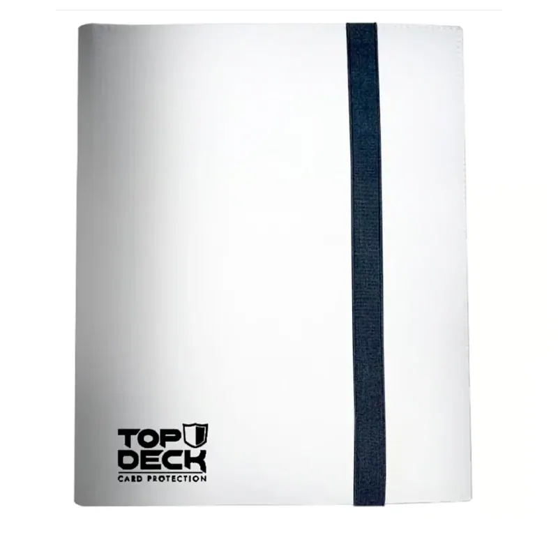 Top Deck - Carpeta 9 Bolsillos - 360 Blanco