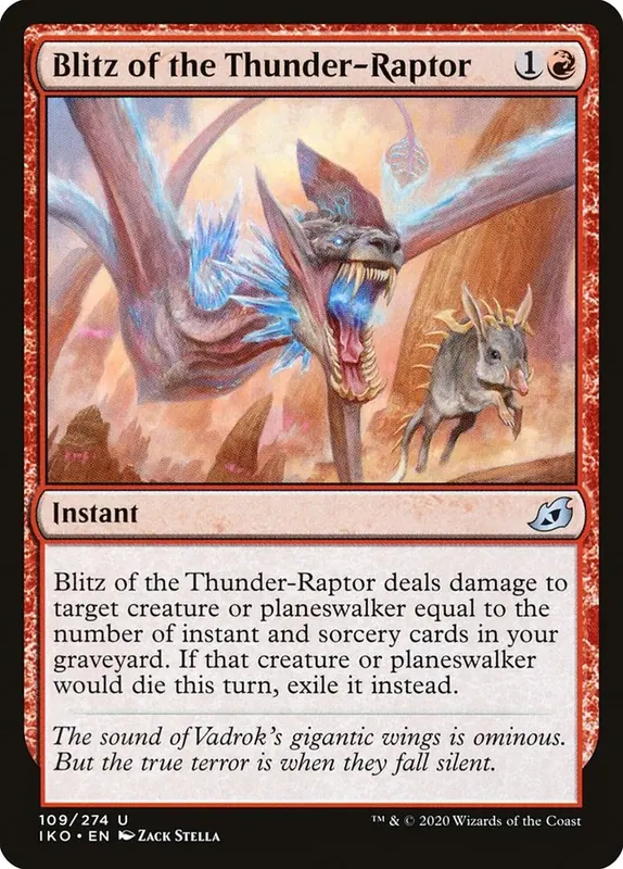 Blitz of the Thunder-Raptor [Ikoria: Lair of Behemoths]