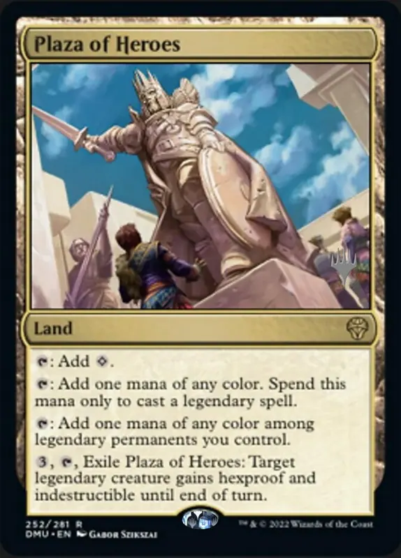 Plaza of Heroes (Promo Pack) - Español [Dominaria United Promos]