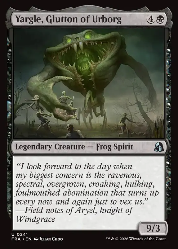 Yargle, Glutton of Urborg [Reality Fracture]