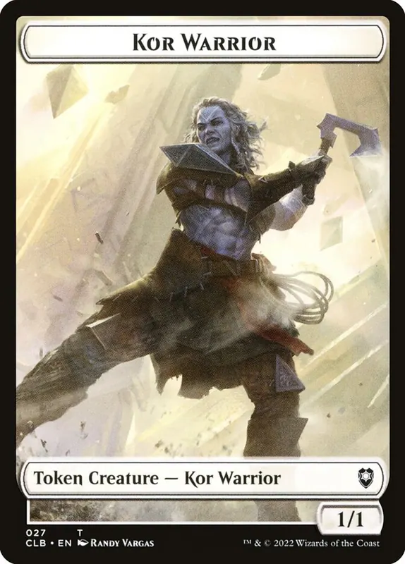 Kor Warrior [Battle for Baldur's Gate Tokens]