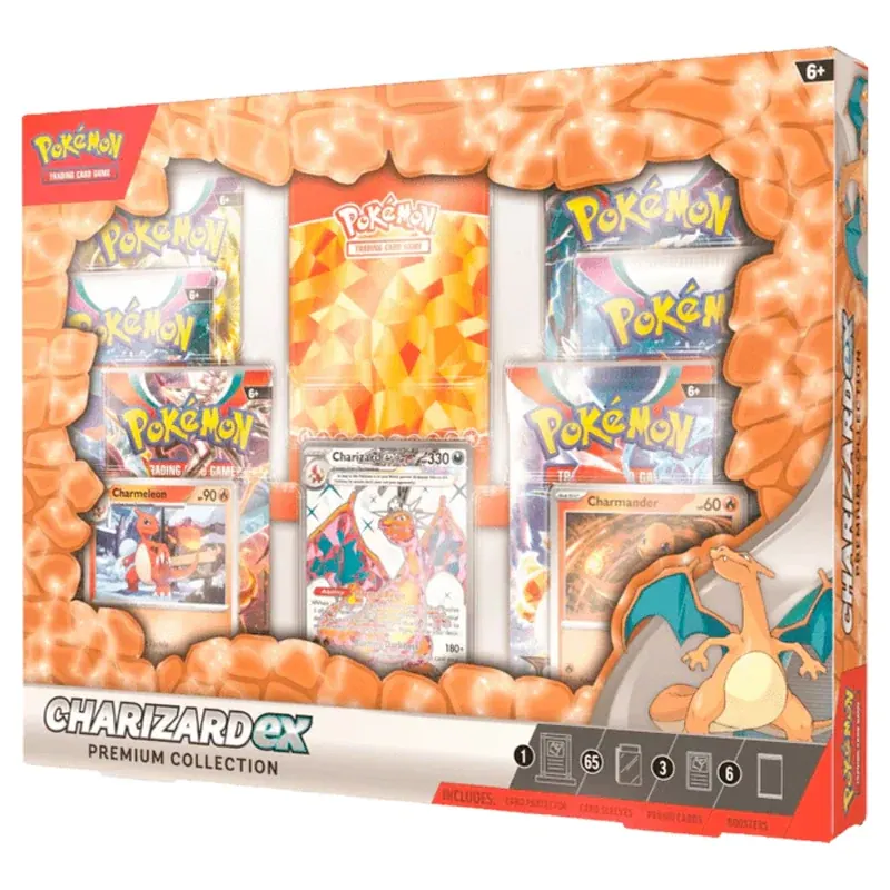 Pokémon Charizard Ex Premium Collection - Ingles & Español