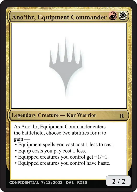 Ano'thr, Equipment Commander [Mystery Booster]
