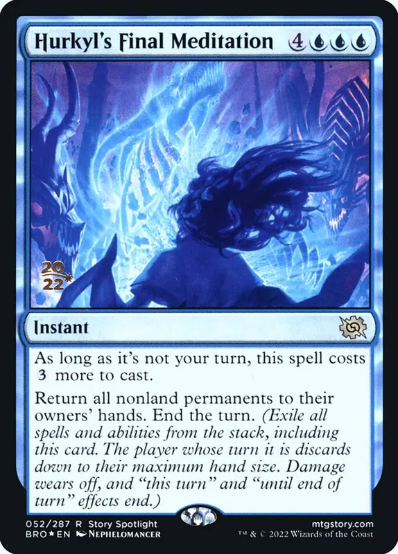 Hurkyl's Final Meditation [The Brothers' War Promos]