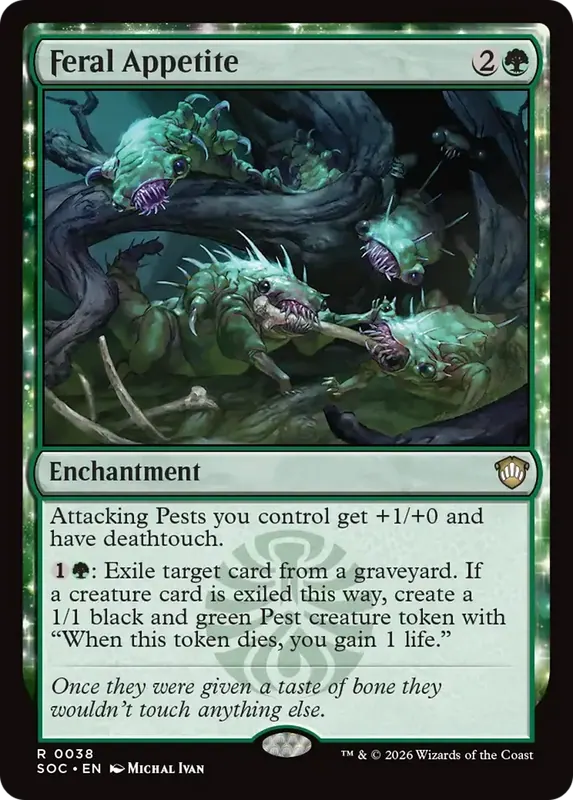 Feral Appetite [Secrets of Strixhaven Commander]
