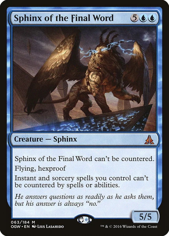 Sphinx of the Final Word - Español [Oath of the Gatewatch]