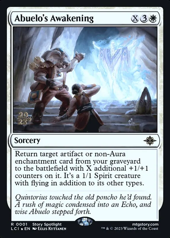 Abuelo's Awakening [The Lost Caverns of Ixalan Promos]