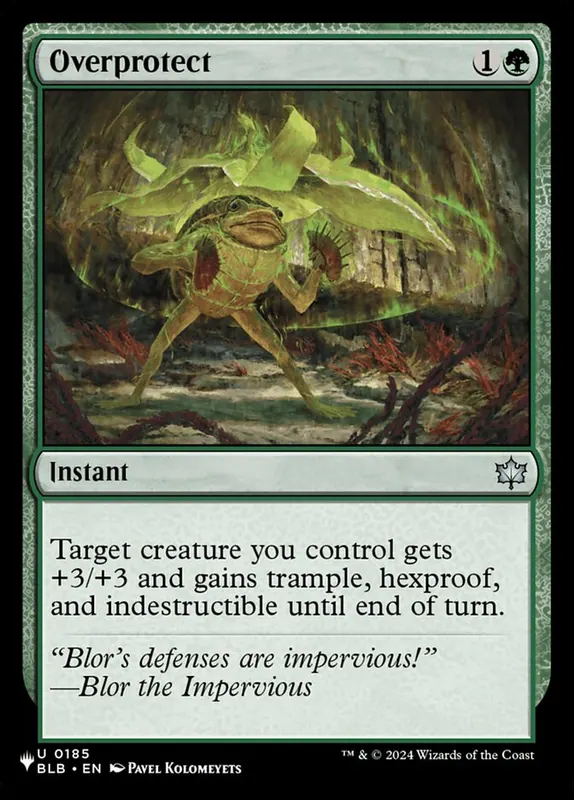 Overprotect [The List]