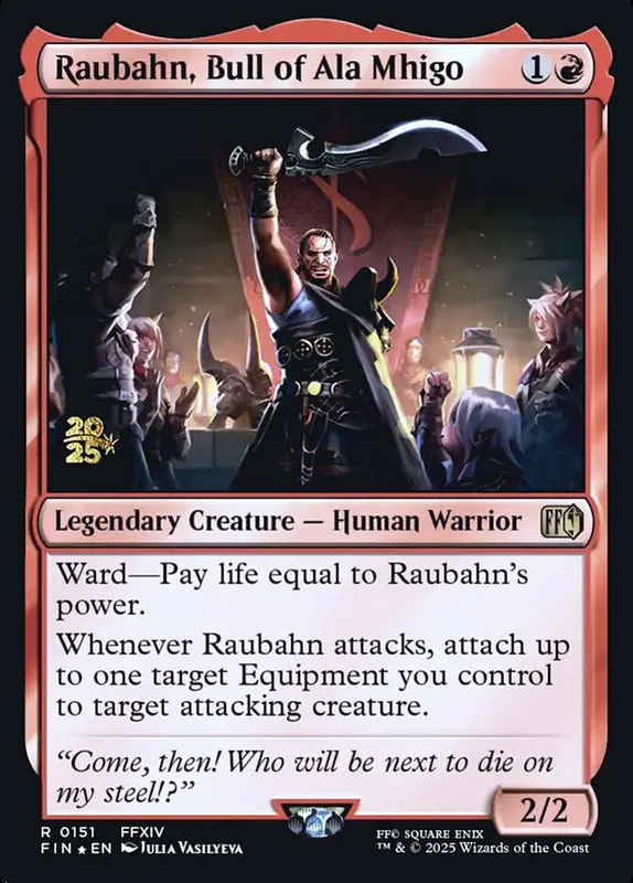 Raubahn, Bull of Ala Mhigo [Final Fantasy Promos]