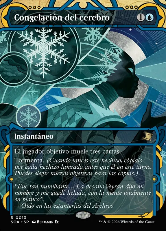 Brain Freeze [Secrets of Strixhaven Mystical Archive] - Español
