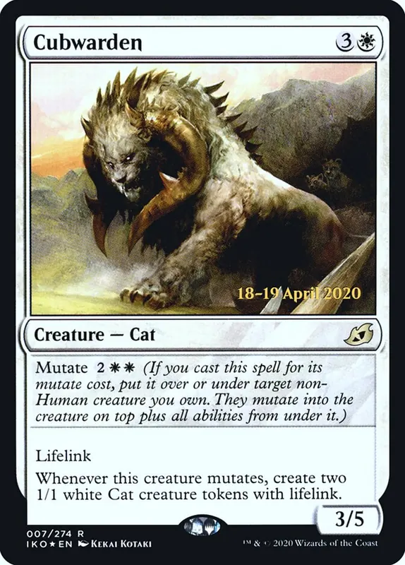 Cubwarden [Ikoria: Lair of Behemoths Promos]