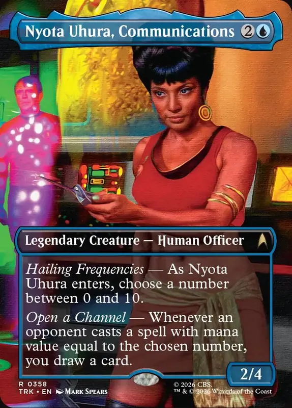 Nyota Uhura, Communications [Star Trek]
