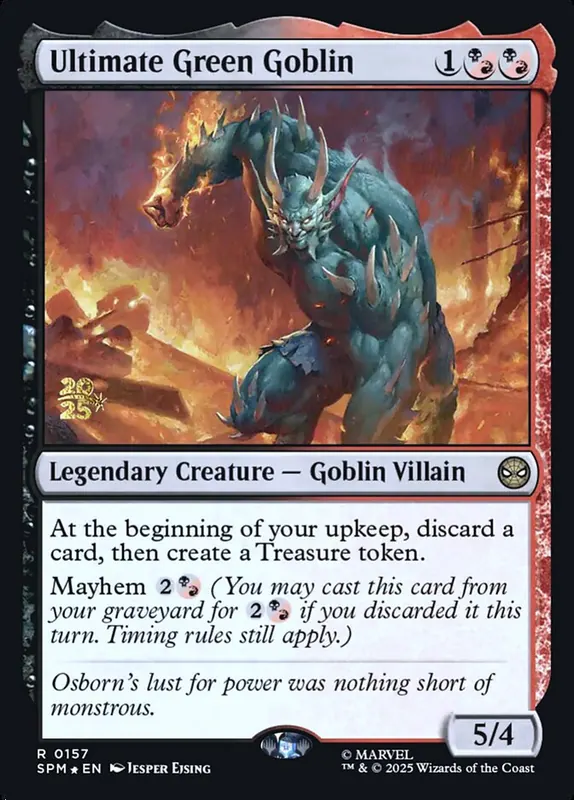 Ultimate Green Goblin [Marvel's Spider-Man Promos]