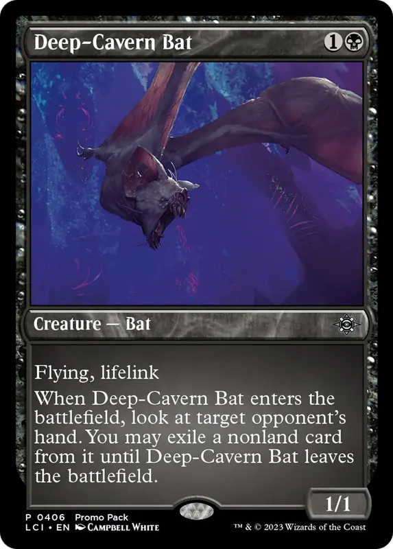 Deep-Cavern Bat [The Lost Caverns of Ixalan Promos]