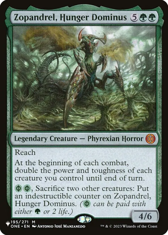 Zopandrel, Hunger Dominus [The List]