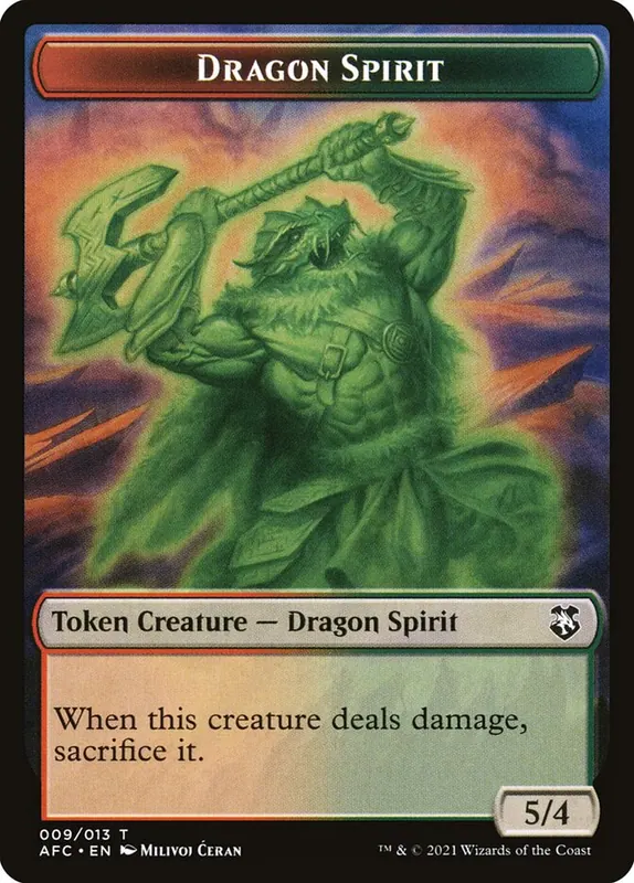 Dragon Spirit [Forgotten Realms Commander Tokens]