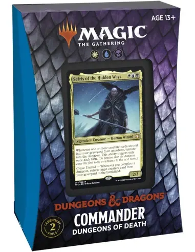 MTG COMMANDER DECK D&D DUNGEON OF DEATH ESPAÑOL