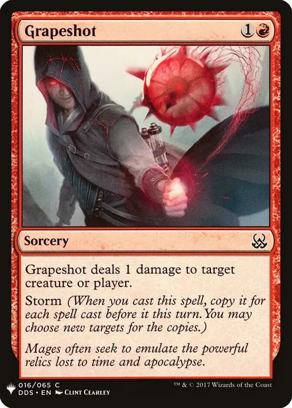 Grapeshot [The List]