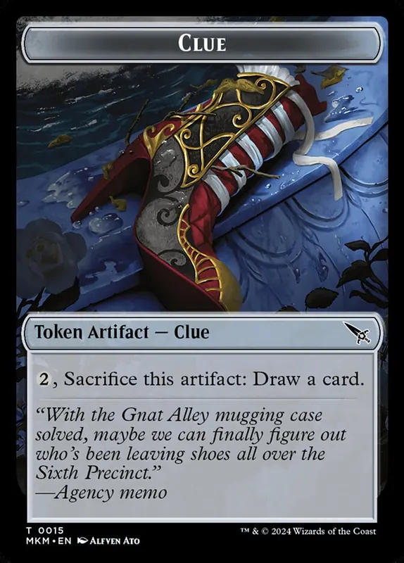 Clue [Murders at Karlov Manor Tokens]
