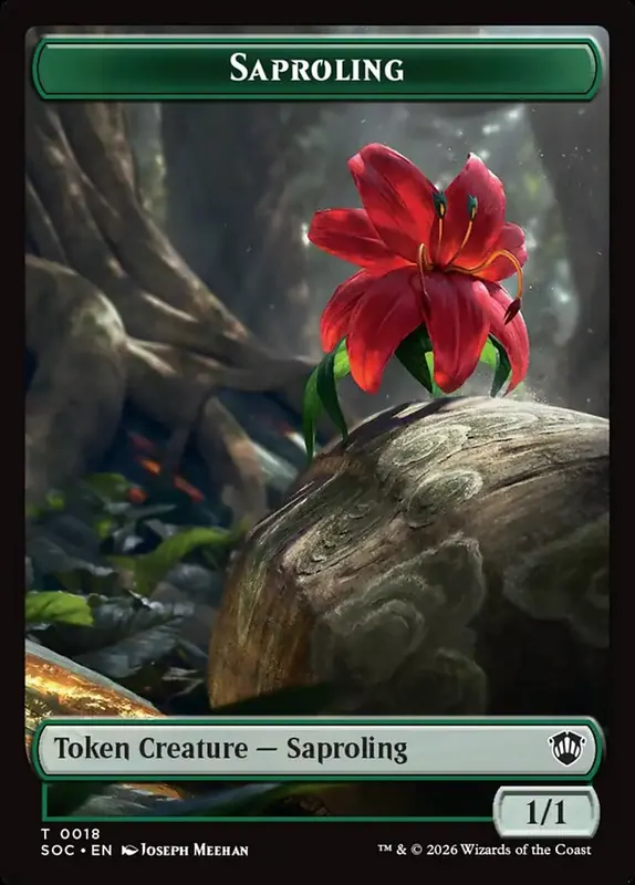 Saproling [Secrets of Strixhaven Commander Tokens]