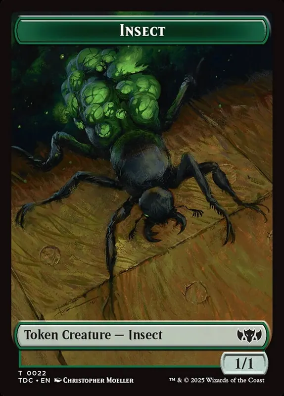Insect [Tarkir: Dragonstorm Commander Tokens]