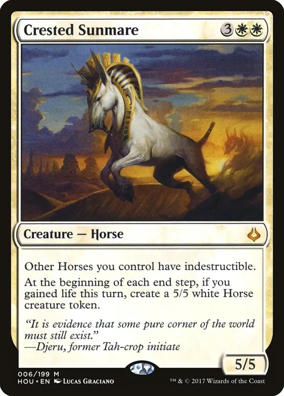 Crested Sunmare [Hour of Devastation] - Español