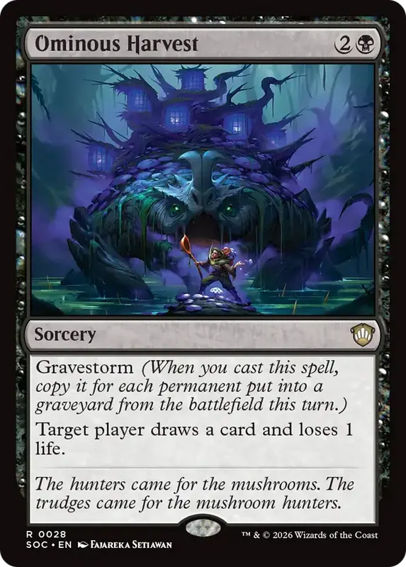 Ominous Harvest [Secrets of Strixhaven Commander]