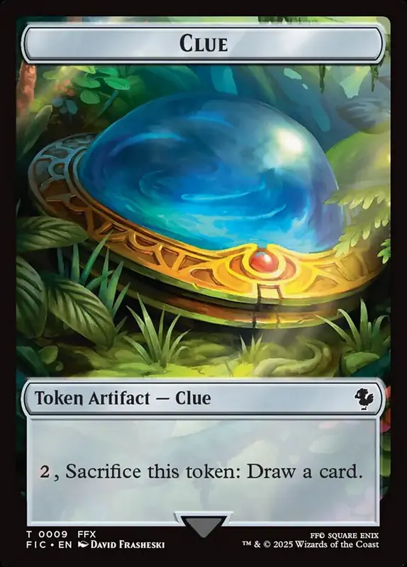 Clue [Final Fantasy Commander Tokens]