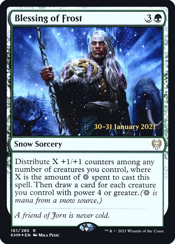 Blessing of Frost [Kaldheim Promos]
