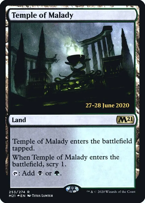 Temple of Malady [Core Set 2021 Promos]
