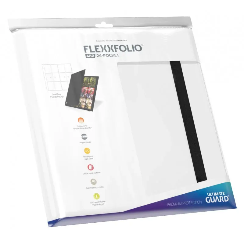 CARPETA QUADROW FLEXXFOLIO 24 POCKET WHITE