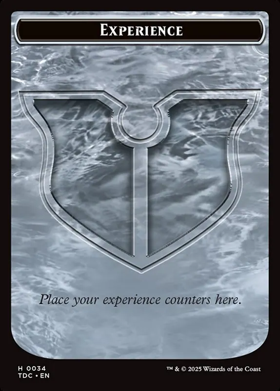 Experience [Tarkir: Dragonstorm Commander Tokens]