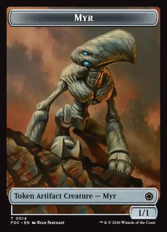 Myr [Foundations Commander Tokens]