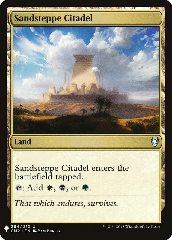 Sandsteppe Citadel [The List]