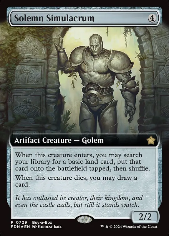 Solemn Simulacrum [Foundations]