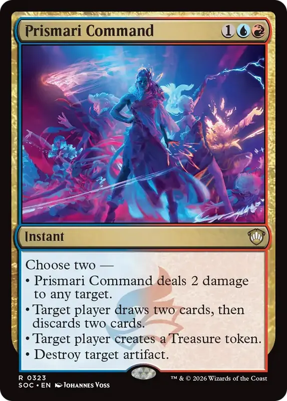 Prismari Command [Secrets of Strixhaven Commander]