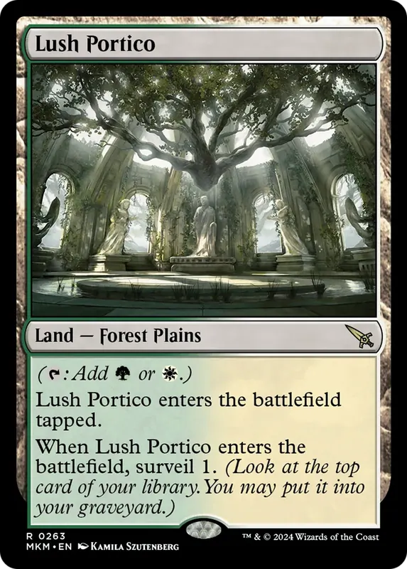 Lush Portico [Murders at Karlov Manor] - Español