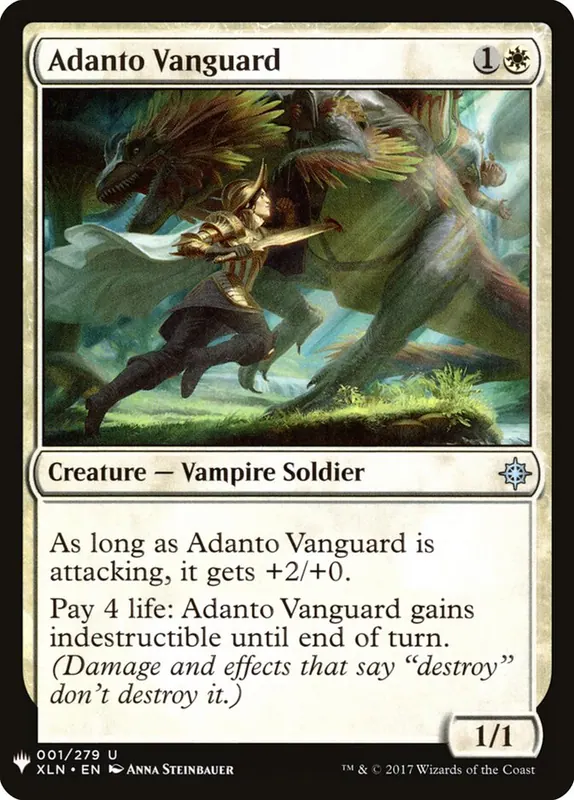Adanto Vanguard [The List]