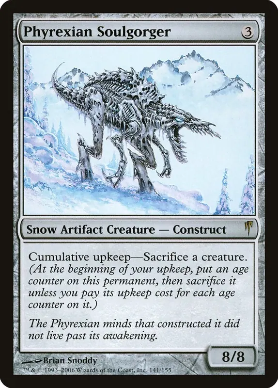 Phyrexian Soulgorger [Coldsnap] - Español