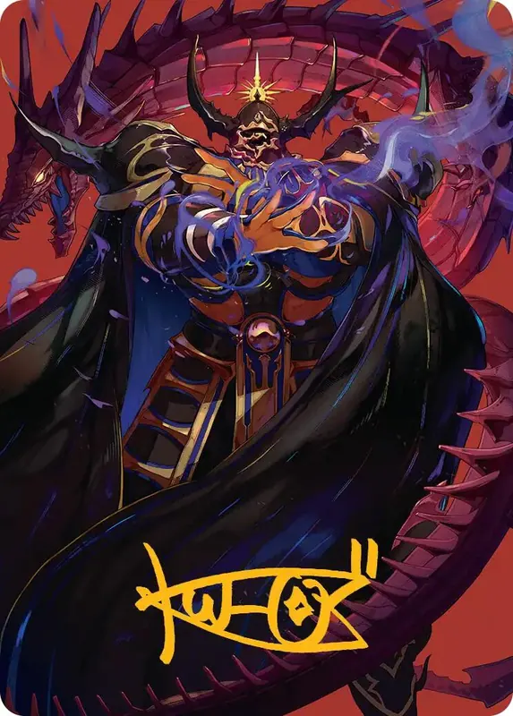 Golbez, Crystal Collector Art Card (Gold-Stamped Signature) [FINAL FANTASY Art Series]