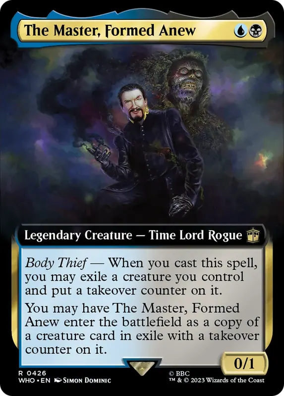 The Master, Formed Anew (Extended Art) [Doctor Who]