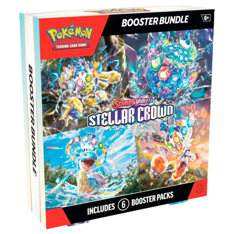 Pokémon – Scarlet & Violet Stellar Crown – Booster Bundle – Ingles