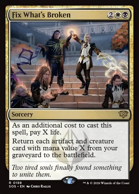 Fix What's Broken [Secrets of Strixhaven Promos]