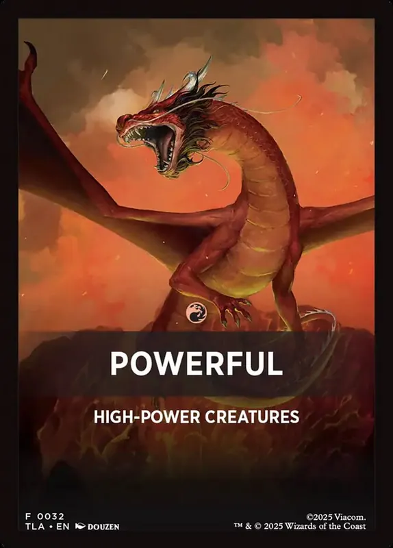 Powerful [Avatar: The Last Airbender Jumpstart Front Cards]