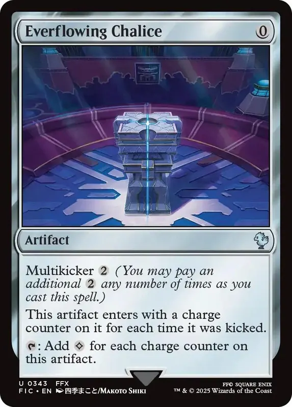 Everflowing Chalice (Surge Foil) [FINAL FANTASY Commander]