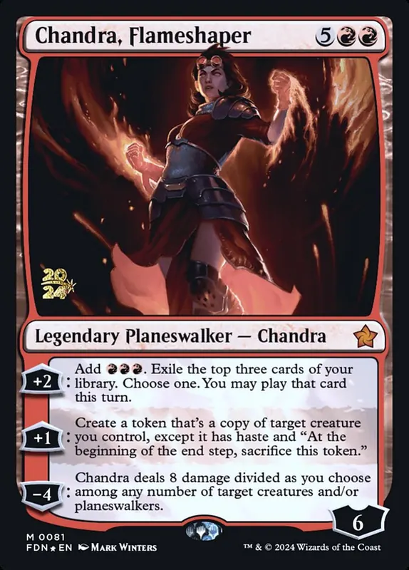 Chandra, Flameshaper [Foundations Promos]