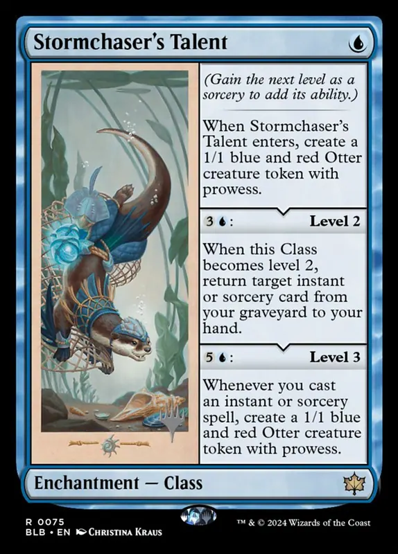 Stormchaser's Talent [Bloomburrow Promos]