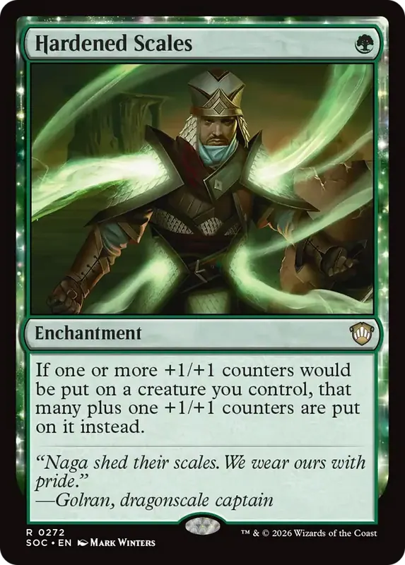 Hardened Scales [Secrets of Strixhaven Commander]