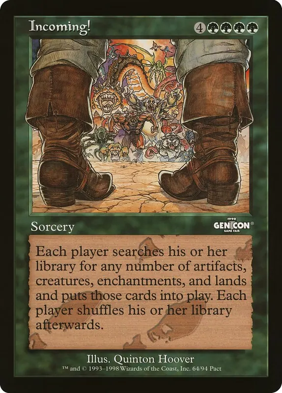 Incoming! [Oversized 90's Promos]