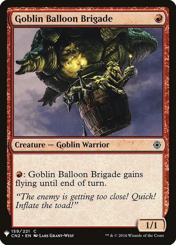 Goblin Balloon Brigade [The List]